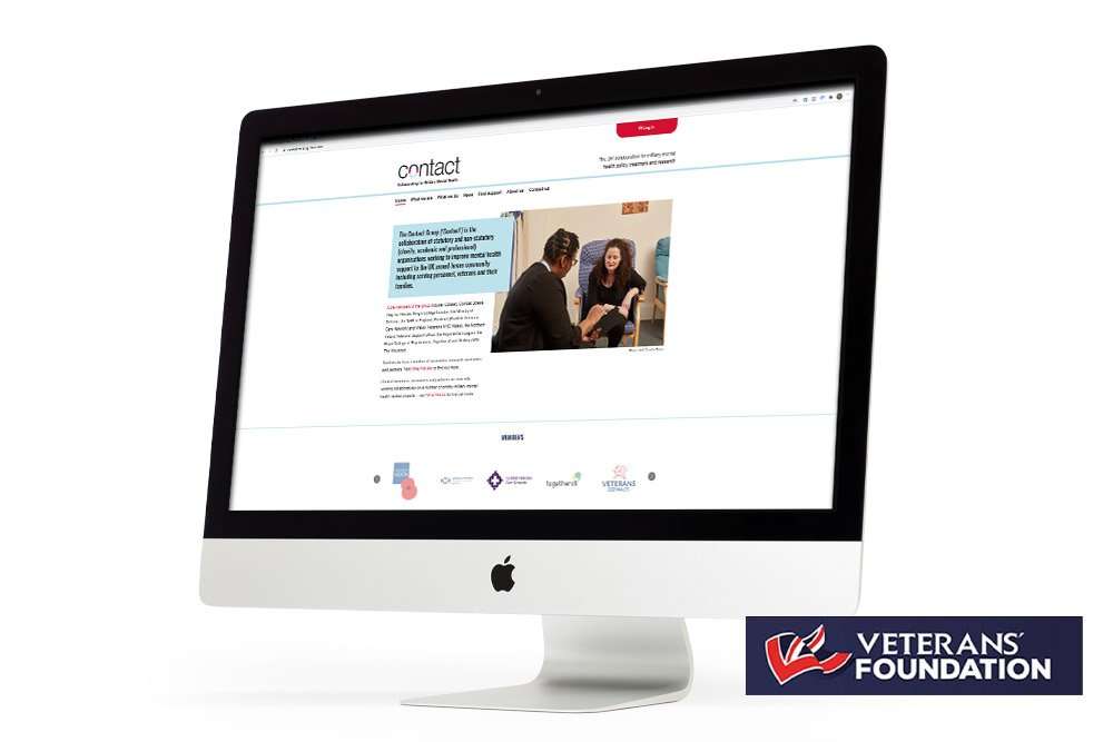 Brand new Contact website launches with the generous support of the Veterans Foundation!